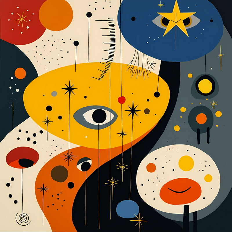 Orbiting Emotion, H 30 po x l 30 po