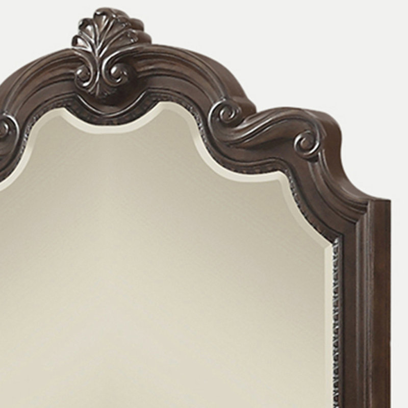 Mohogany Ornate Mirror