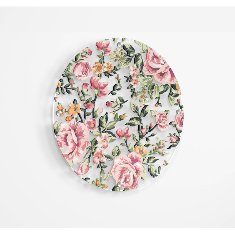 Décoration murale roses