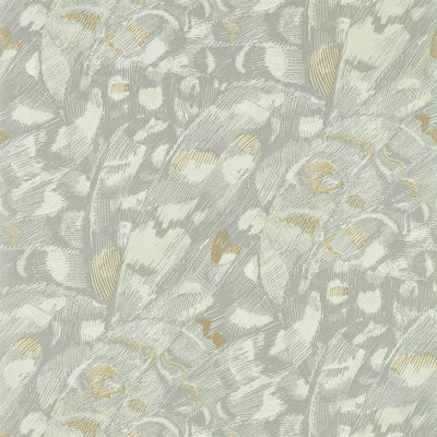 Lamina 10.05m x 68.6cm Titanium/Oyster Wallpaper Roll