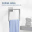 Porte-serviettes pour salle de bain, ensemble d'accessoires de salle de bain en acier inoxydable-115612987