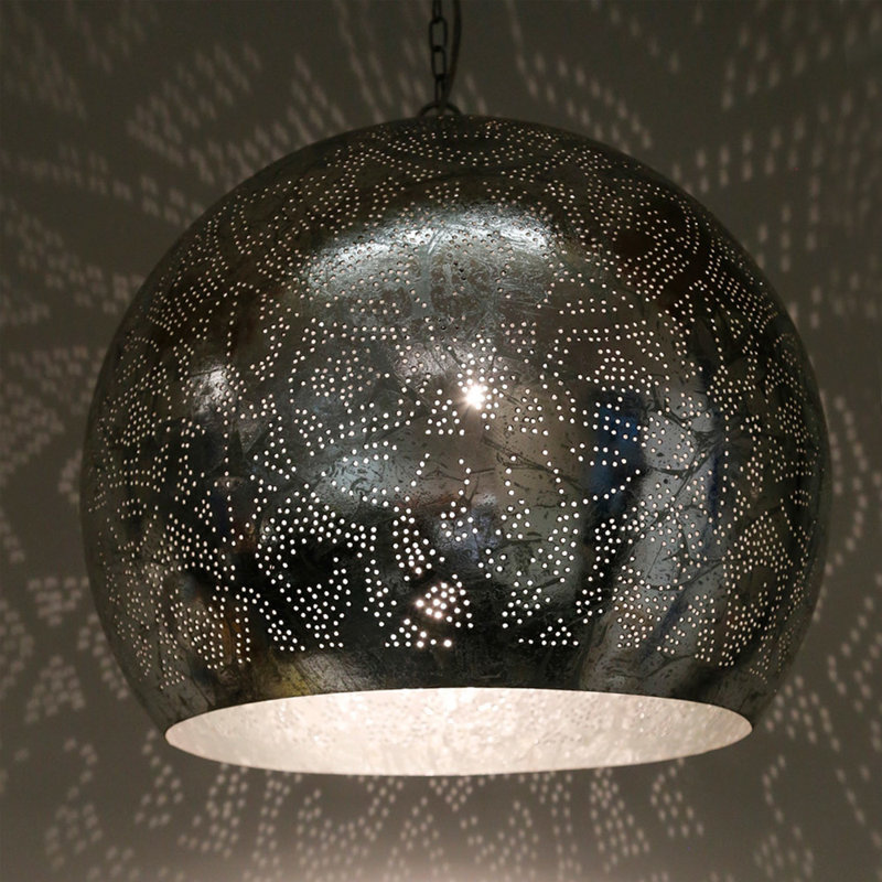 Cerda 1 - Light Dome Pendant, Silver