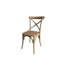 Arnulfo Cross Back Dining Chair, Hand-Finished Distressed Design, Stylish and Comfortable Seating for Any Room-29423219-123105669