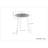 Sherbourne - Side Table - Grey