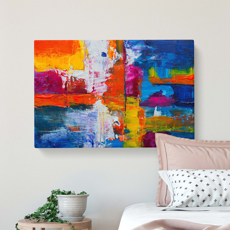 Abstract Vol.443 by S.Johnson - Wrapped Canvas, 91.4 cm H x 61 cm W