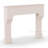 Chantel Cast Stone Fireplace Surround with Standard Hearth-103565203-103565205