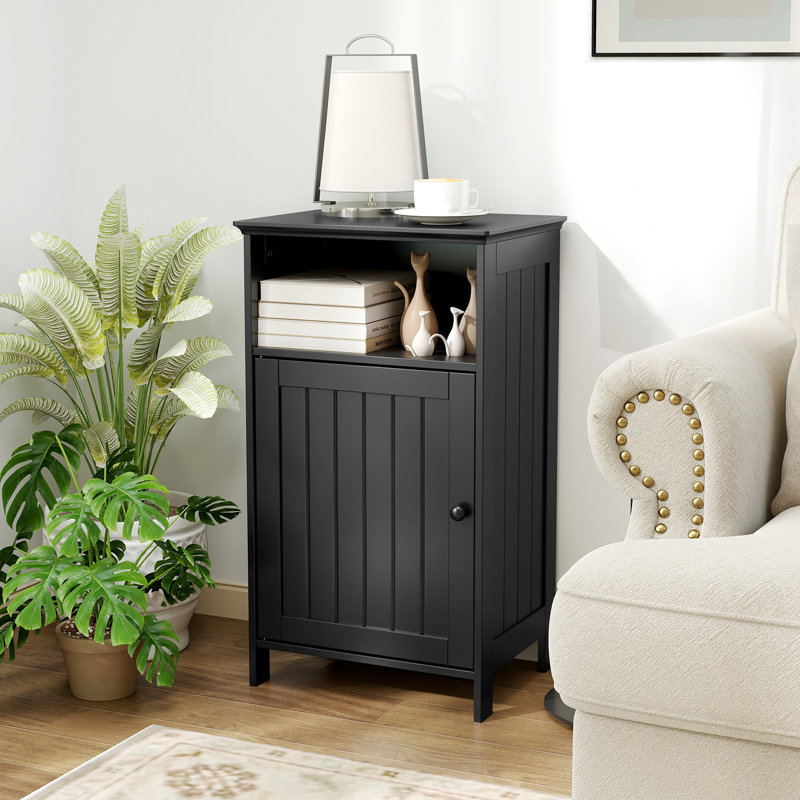 Armoire de salle de bain Mitia, Noir