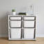 Rangement polyvalent 6 bacs Elara