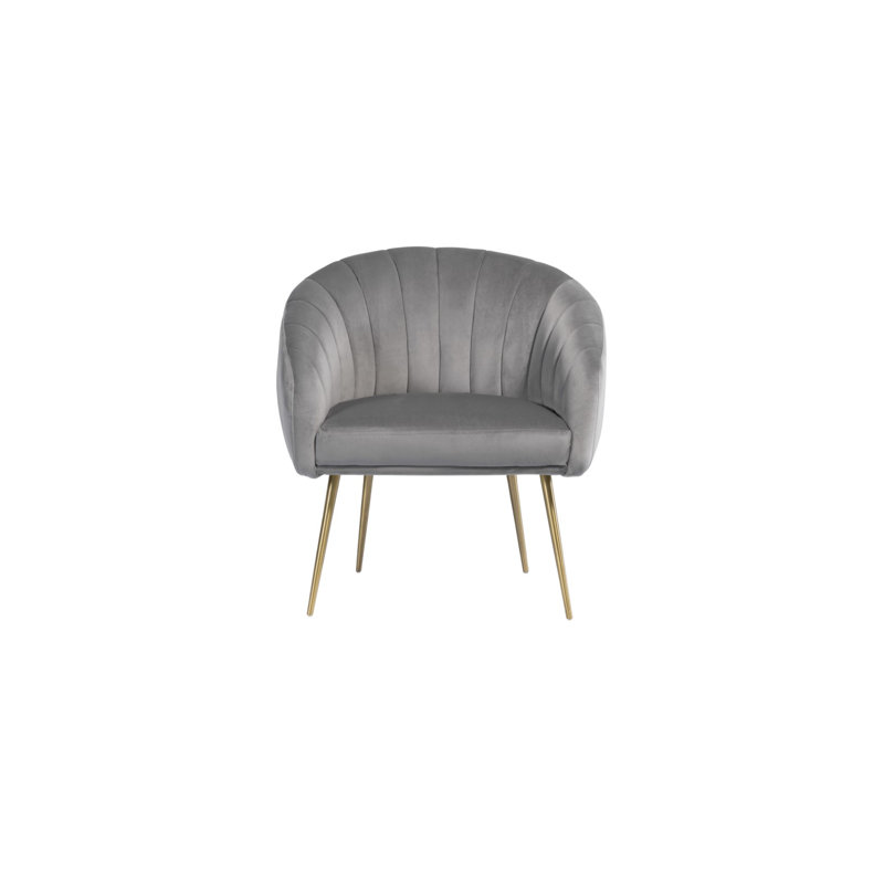 Jaylynn Upholstered Accent Chair, Grey