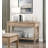 Classic 1pc Sofa Table with Two Drawer and Open Shelf
