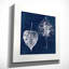 « cyanotype aspen leaves », reproduction d’impression sur toile tendue-22678712-40496775