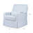 Crawford Upholstered Swivel Glider-101528098
