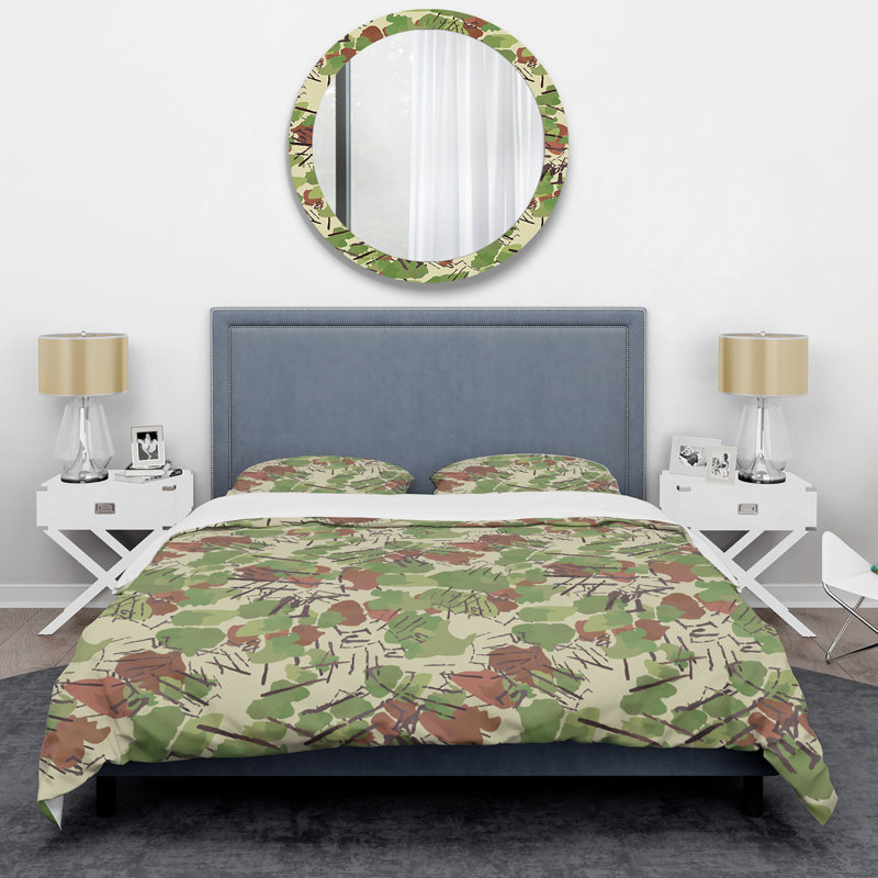 Various Camouflage Pattern II - Abstract Duvet Cover Set - Microfiber Polyester