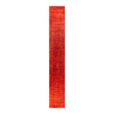 Overyed One-of-a-Kind Runner 2'9" X 17'10" Hand Knotted Area Rug