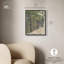 Sunlight Striking a Wood Canvas Vintage Landscape par -1301940273-1301940266