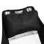 Chaise de camping pliante portative avec porte-gobelet à oreiller, dossier réglable pour jardin d'extérieur, noir, 2 pièces, capacité de 250 lb, chaise berçante noire à usage de jardin, dossier,-978282768