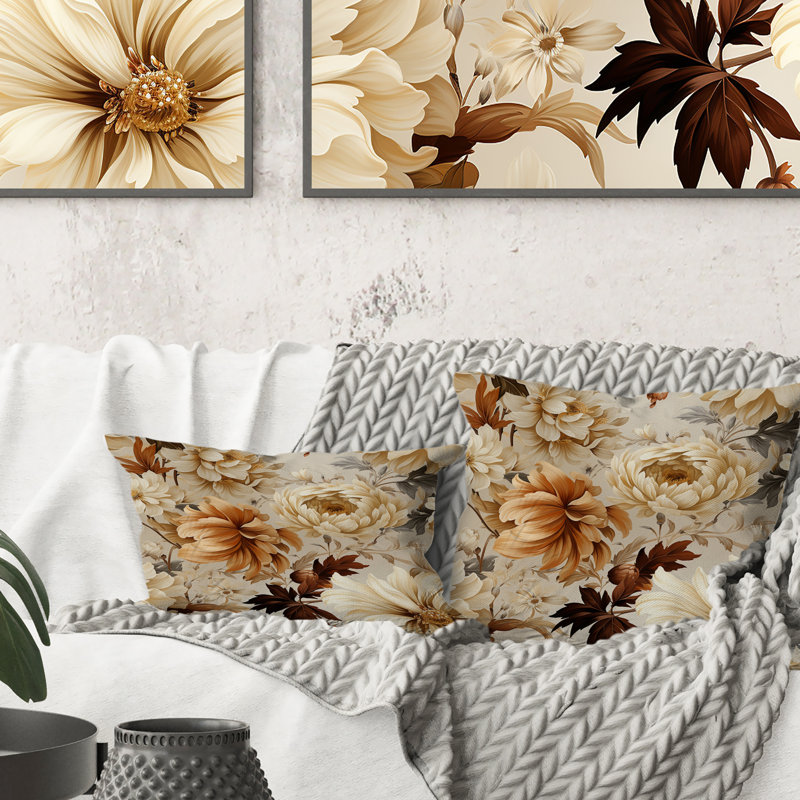 Coussin Rustic Brocade Elegance Victorian, H 18 po x l 18 po