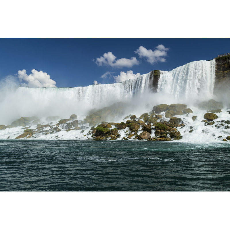 Chutes du Niagara - Photographie sur toile tendue, H 8 po x l 12 po
