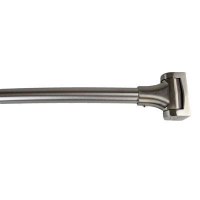 60'' Curved Fixed Shower Curtain Rod