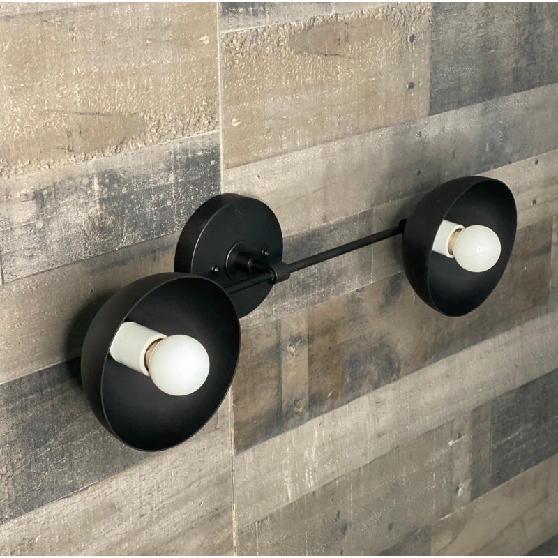 Scheiner Armed Sconce, Matte Black