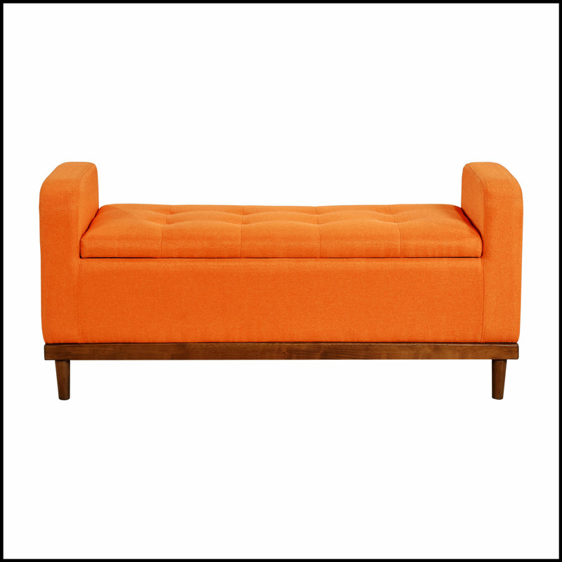 Meuble de rangement Mid-Century, Orange