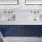 60'' Quartz Stone Double Bathroom Vanity Top with Sink – For Vanity Replacement, No Cabinet