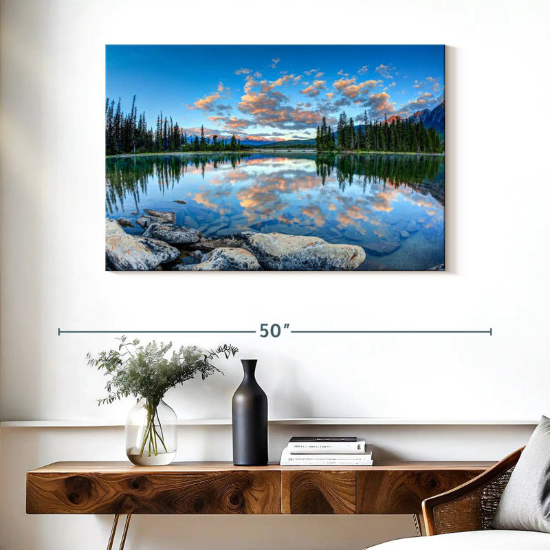 Alvord Jasper Park Lake, 26" H x 39" W