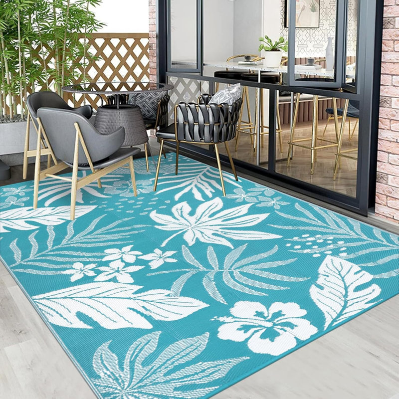 Outdoor Rug, Rectangle 5' x 8'