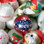 3.93'' Handmade Glass Ball Ornament