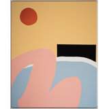 David's Swimming Pool Print by Joon Lee
