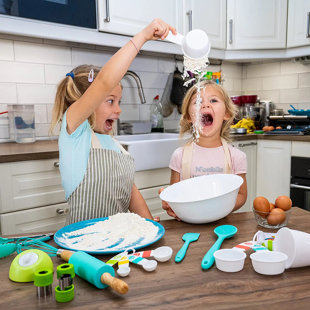 Ensemble d'ustensiles de cuisine pour enfants 4 pièces Tovla Jr.