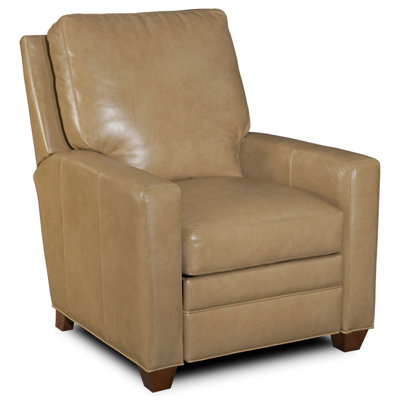 Fauteuil inclinable manuel standard en cuir véritable de 32 po Hanley