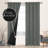 Deconovo 100 Percent Blackout with Liner Rod Pocket Curtain Panel Pair-75196918-75196901
