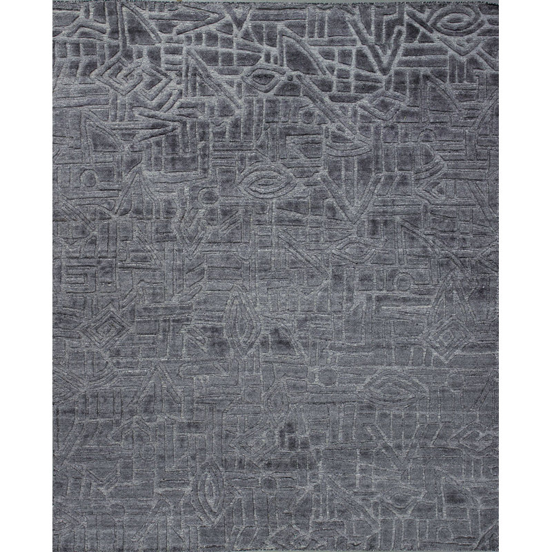 Bariloche Wool Abstract Area Rug, Rectangle 12' x 15'