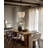 Johncarl 5 Light Modern Coastal Natural Capiz Shell Chandelier in Black Lighting