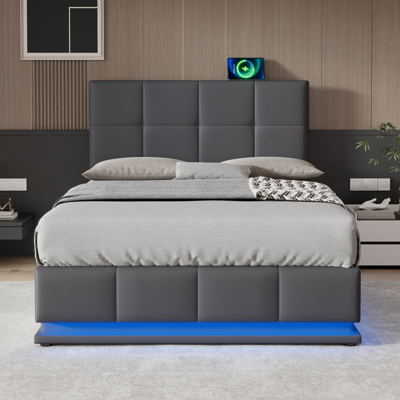 Bed, Grey