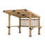 Arefa 3.09m X 2.74m Wood Pergola