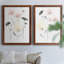 «Blush & Black Wildflowers I», toile encadrée de qualité supérieure - prête à être accrochée-1384716231-1384716235