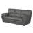Heppman Genuine Leather 3-Seat Sofa-1358440341
