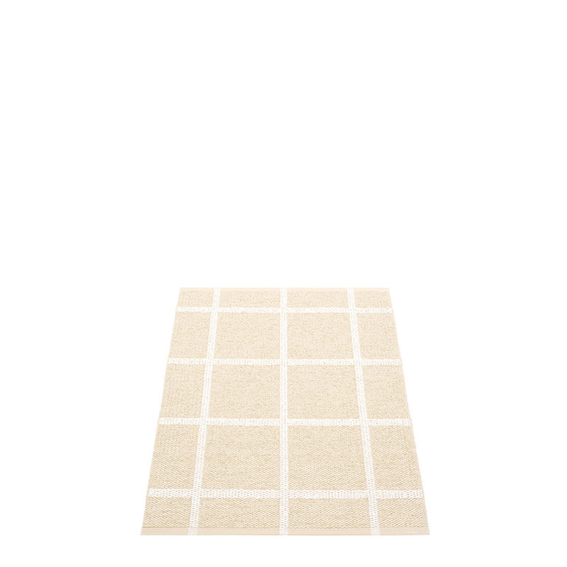 Ada Geometric Area Rug in Cream/White, Rectangle 2'3" x 3'3"