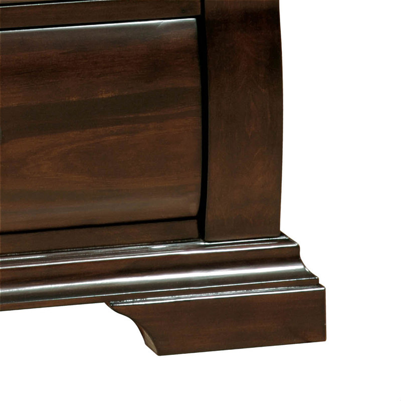 Aamina 28'' W Solid Wood 3-Drawer Nightstand