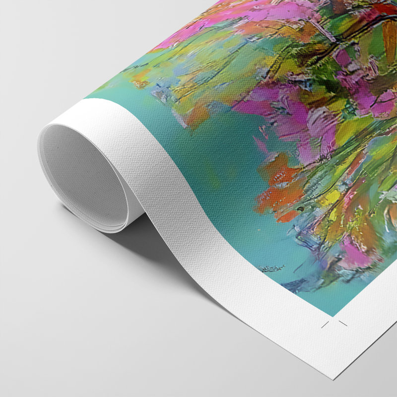 FLORAL Series DLxxi - Impression sur toile seulement - non encadrée, H 12 po x l 8 po