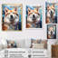 «Dog Akita Affection I» sur toile-445421643-445421642