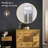 Adrihanna Round Wall Mirror With Frame,-765107637-792786761