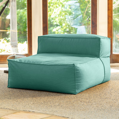 Méridienne d'extérieur en tissu