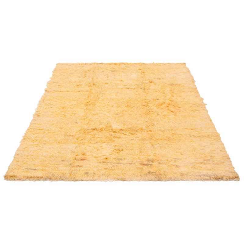 Tapis orange Finest Peshawar Ziegler 8 pi 2 po x 9 pi 10 po