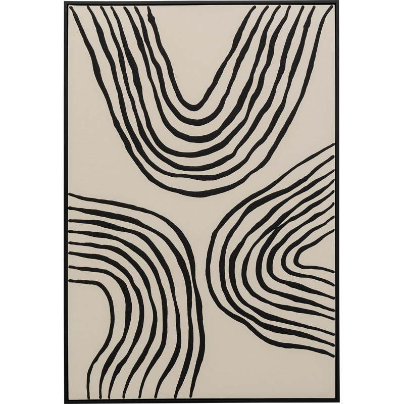 Artistic Bow Art Print on Canvas
