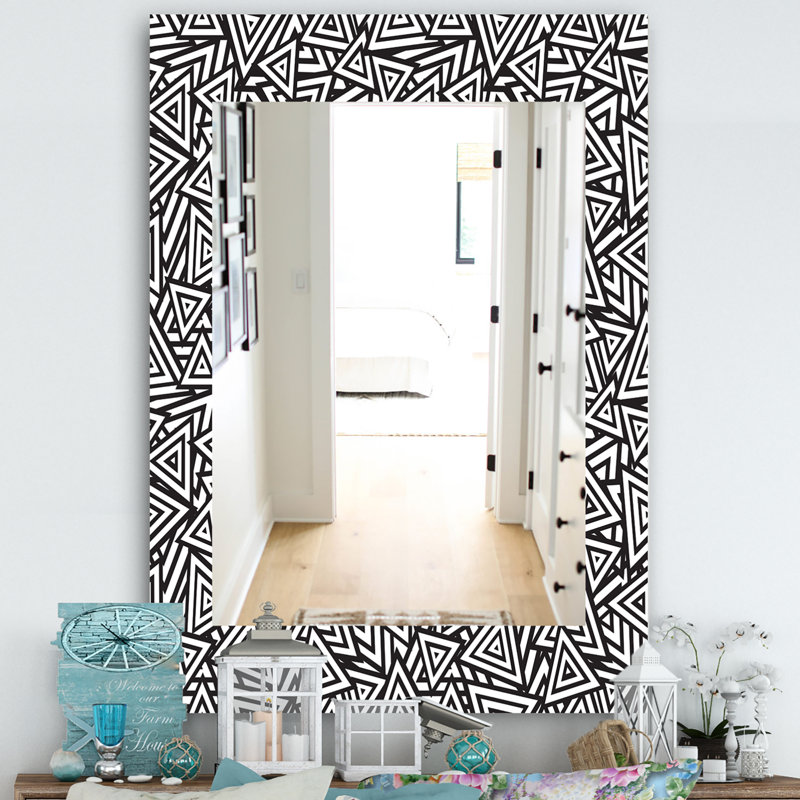 Miroir mural, H 24 po x l 32 po