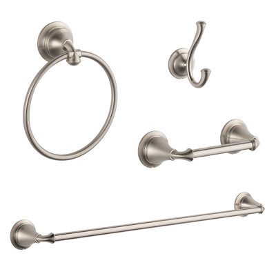 Linden 4 Piece Bathroom Hardware Set