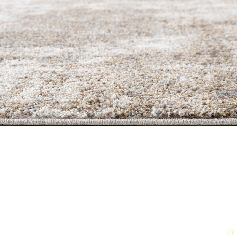 Cozy Shag Abstract Area Rug, Rectangle 5'3" x 7'